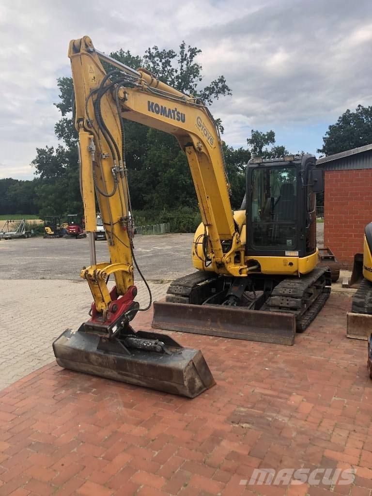 Komatsu PC80MR-3 Малые экскаваторы 7т-12т
