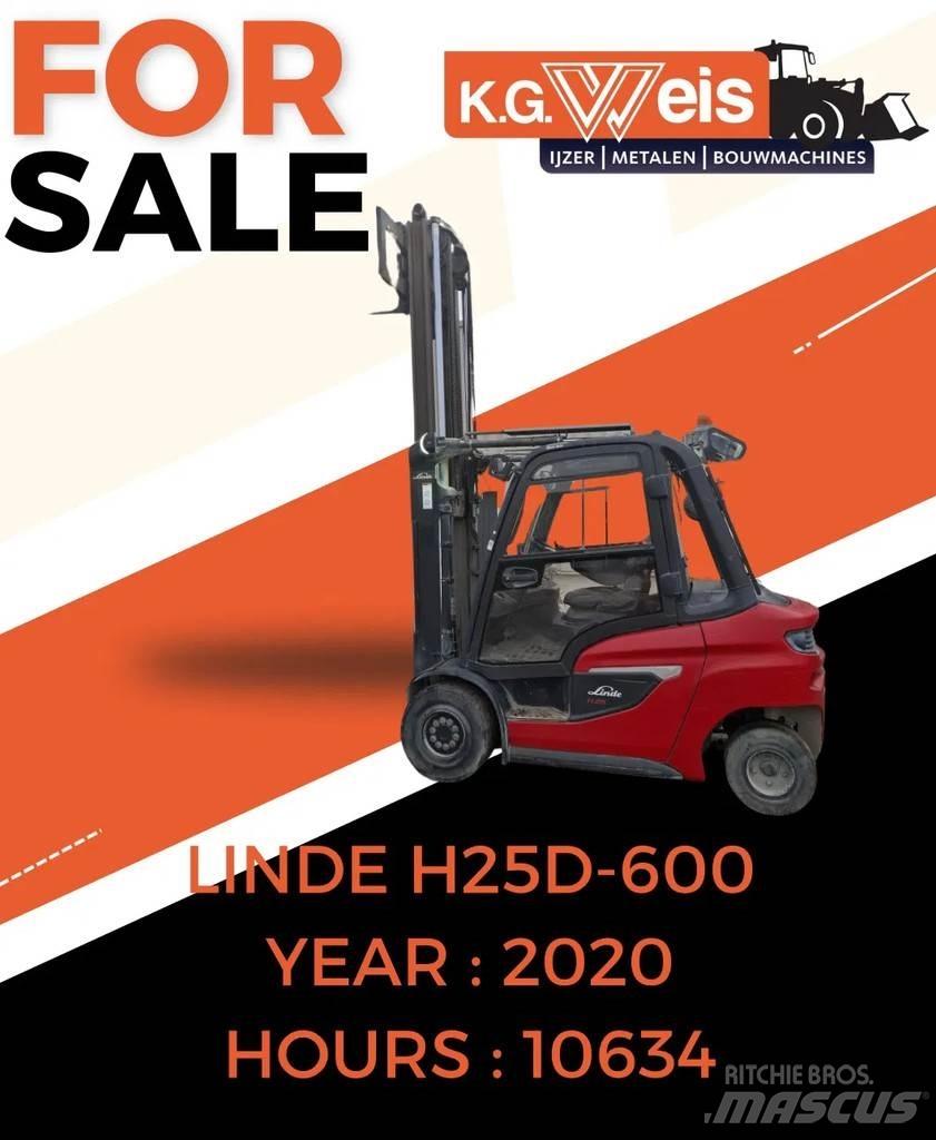 Linde H25D-600 Дизельные погрузчики