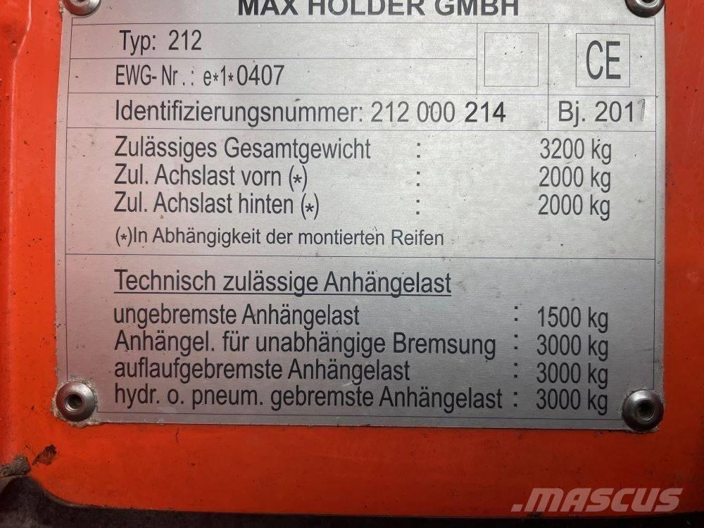 Holder C 270 Коммунальные тракторы