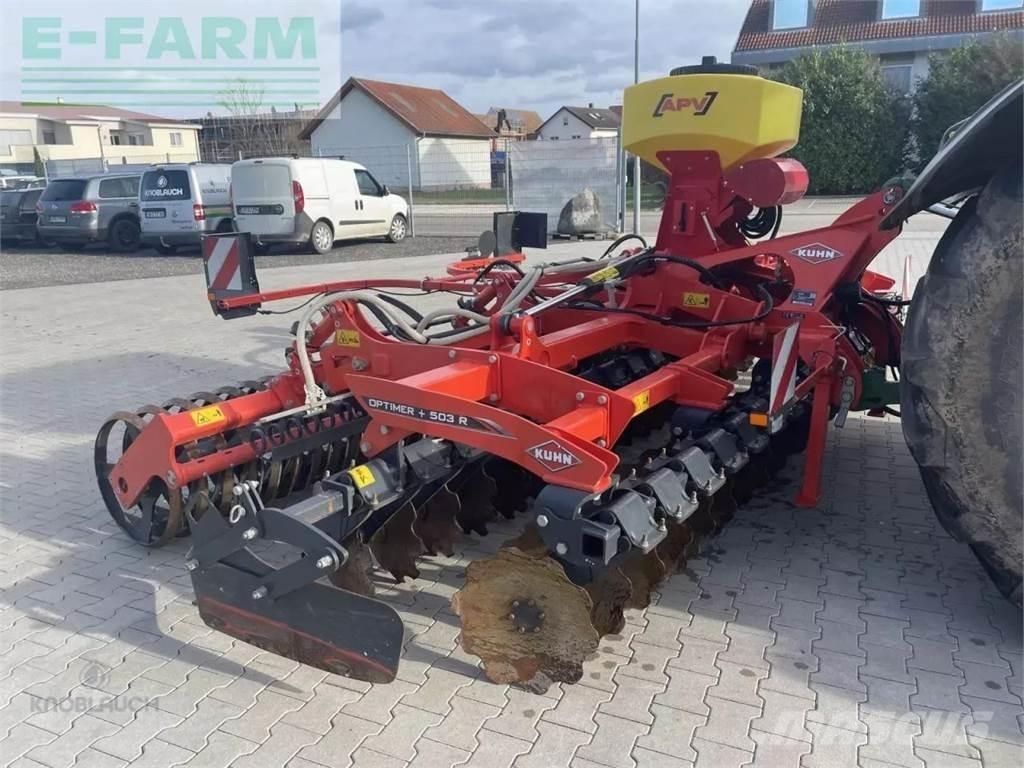 Kuhn optimer + 503r Дисковые бороны