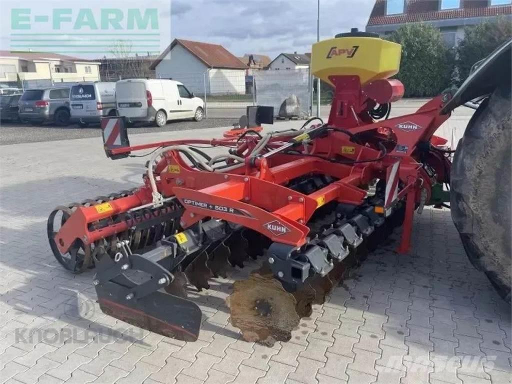 Kuhn optimer + 503r Дисковые бороны