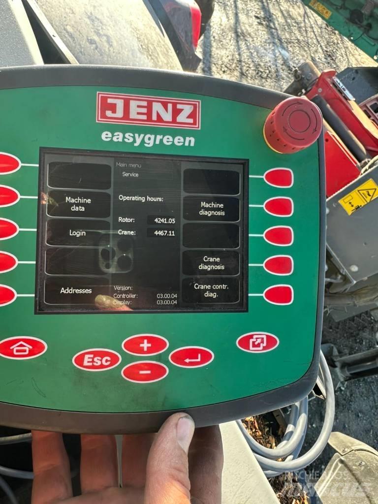 JENZ Hem 593 Дробилки древесины