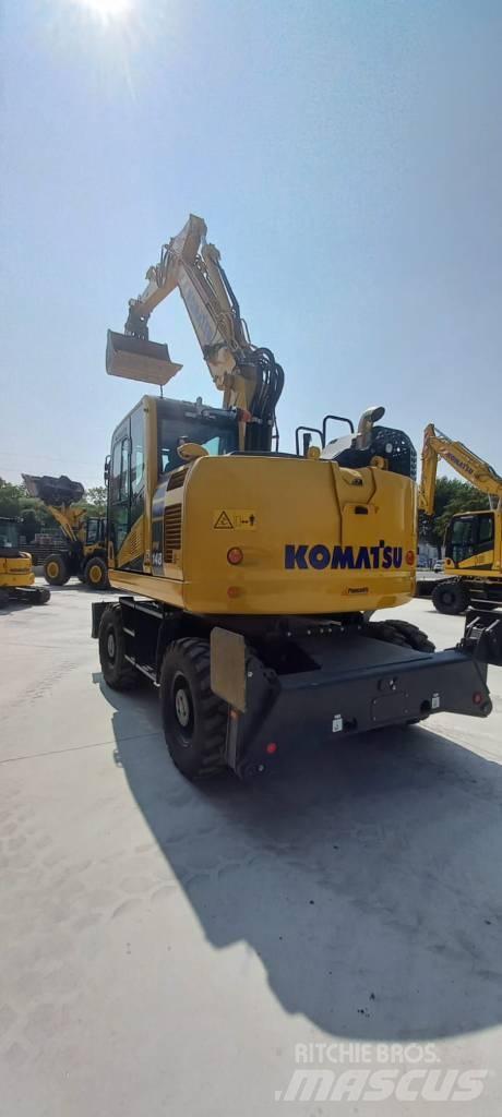 Komatsu PW148-11 Колёсные экскаваторы