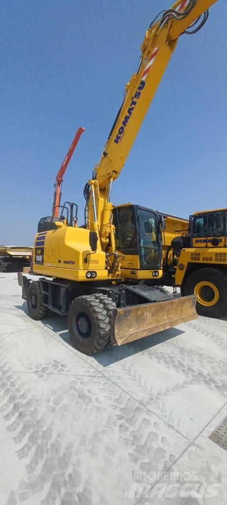 Komatsu PW148-11 Колёсные экскаваторы