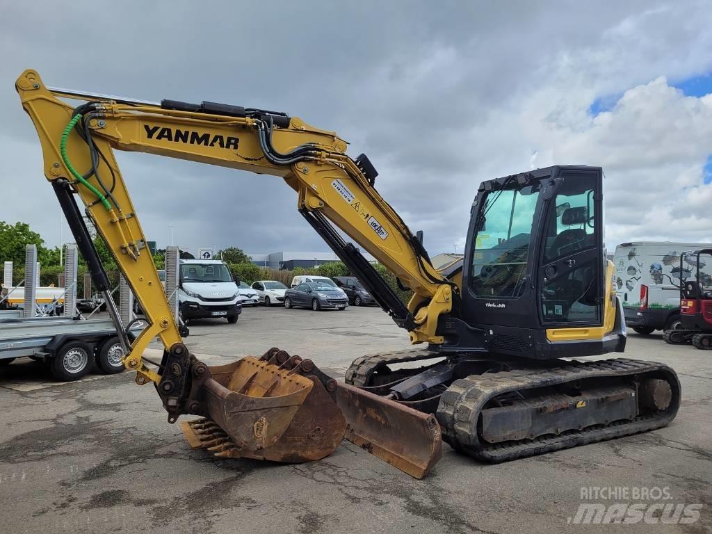 Yanmar SV100-2PB Малые экскаваторы 7т-12т
