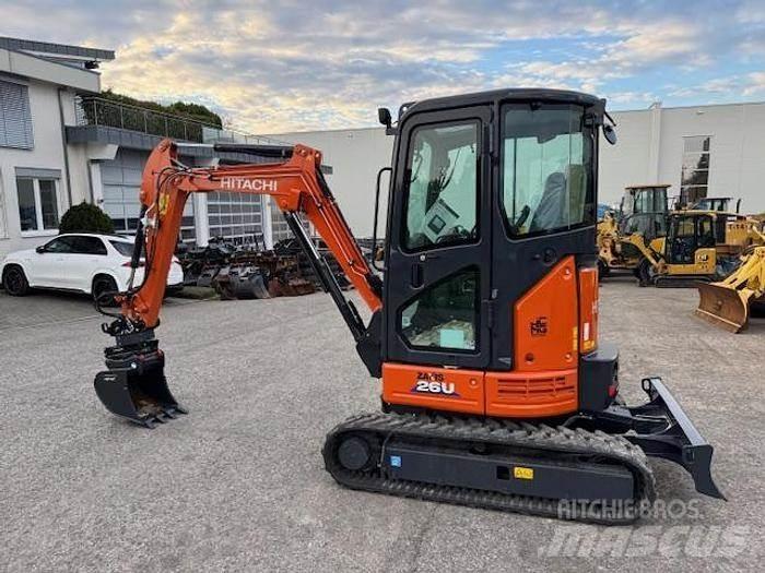 Hitachi ZX26 U-6 Мини-экскаваторы