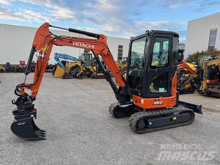Hitachi ZX26 U-6 Мини-экскаваторы