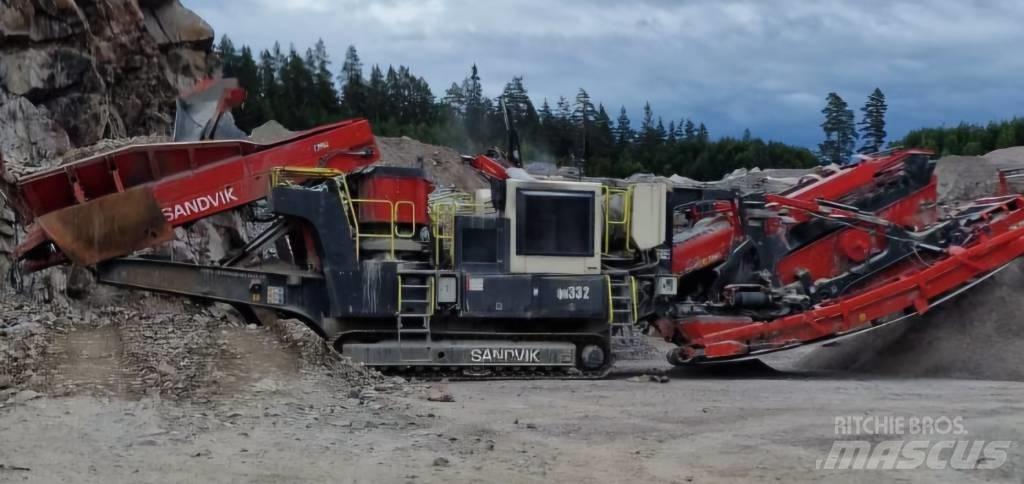 Sandvik QH 332 DDHS Мобильные дробилки