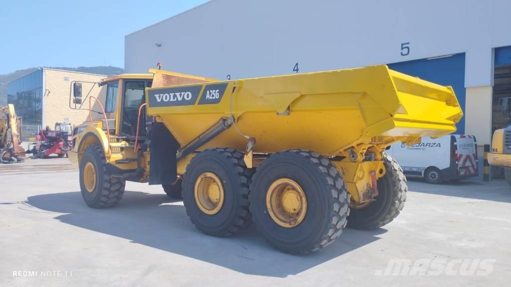 Volvo A 25 G Шарнирно-сочленённые самосвалы