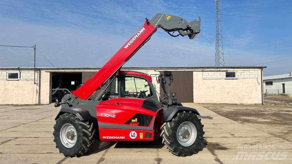 Weidemann T 7042 Сельскохозяйственные телескопические погрузчики