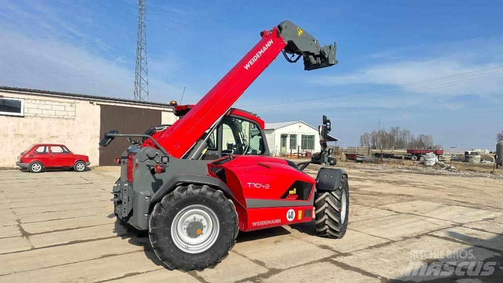 Weidemann T 7042 Сельскохозяйственные телескопические погрузчики