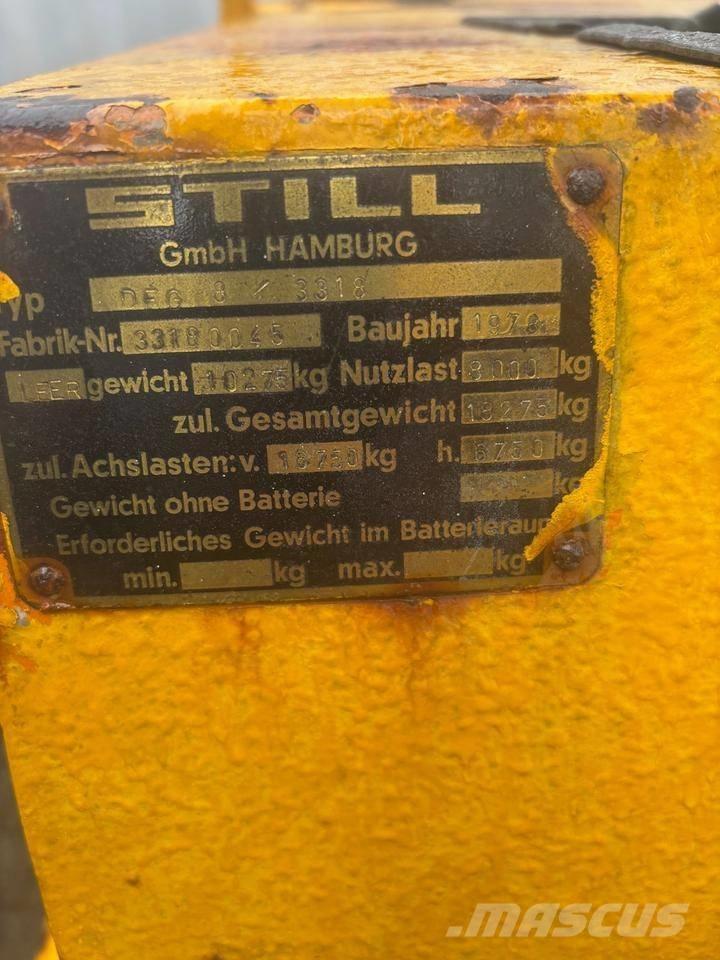 Still DFG 8 Дизельные погрузчики