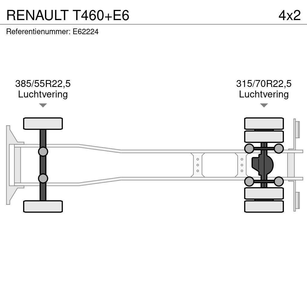 Renault T460+E6 Тентованные грузовики