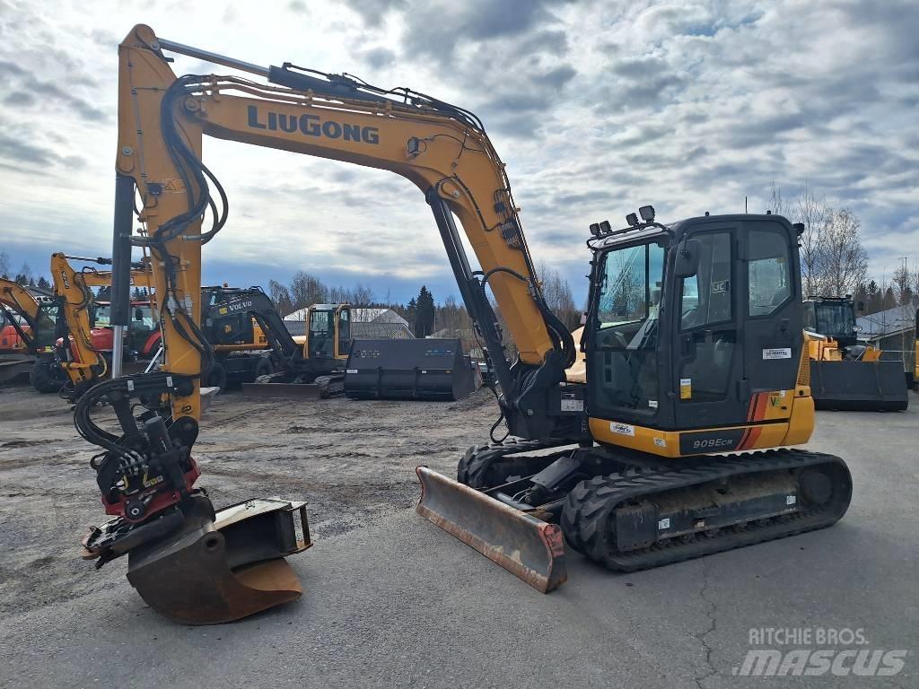 LiuGong 909 E Малые экскаваторы 7т-12т