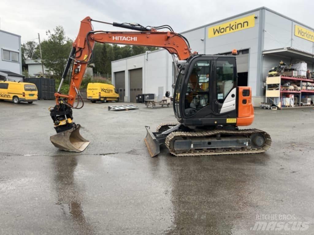 Hitachi ZX 85 US-6 Малые экскаваторы 7т-12т