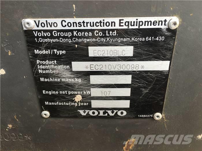 Volvo EC 210 B LC Гусеничные экскаваторы