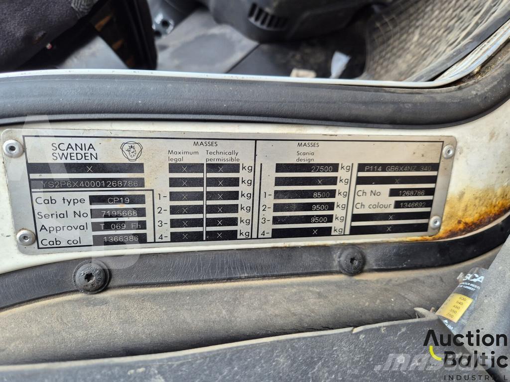 Scania P 114 GB Грузовики-Самосвалы