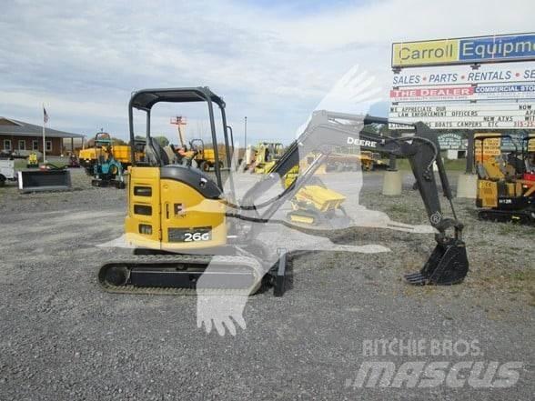 John Deere 26G Мини-экскаваторы