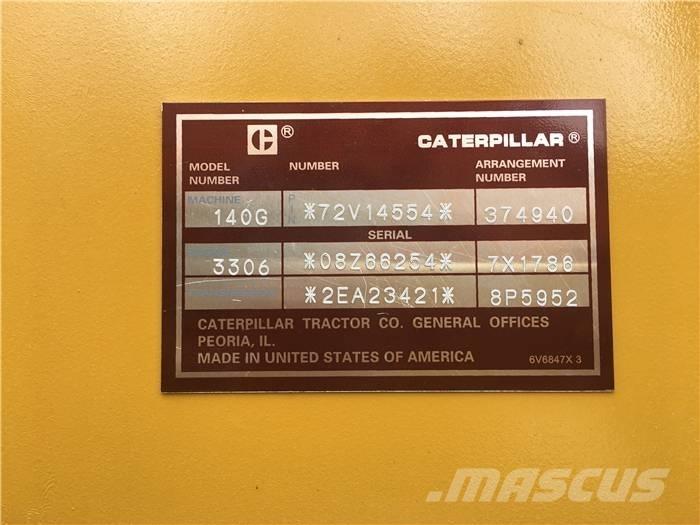 CAT 140 G Грейдеры