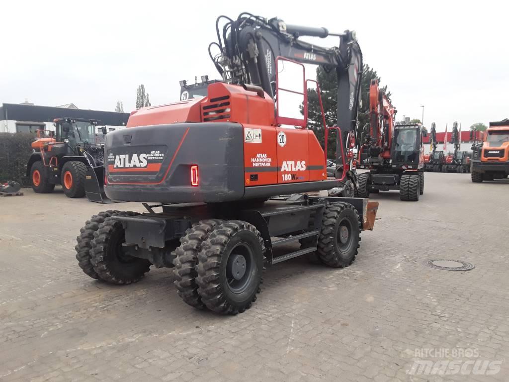Atlas 180WSR Колёсные экскаваторы