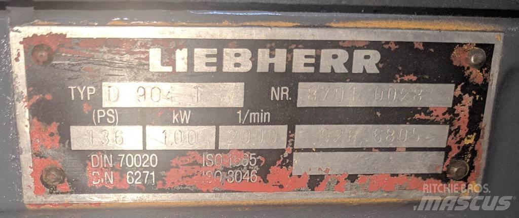 Liebherr D 904 T Двигатели