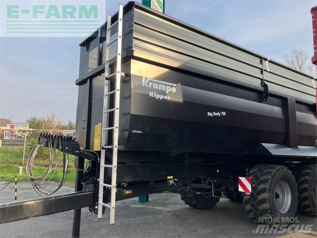 Krampe BigBody 750 Обычные тракторные прицепы