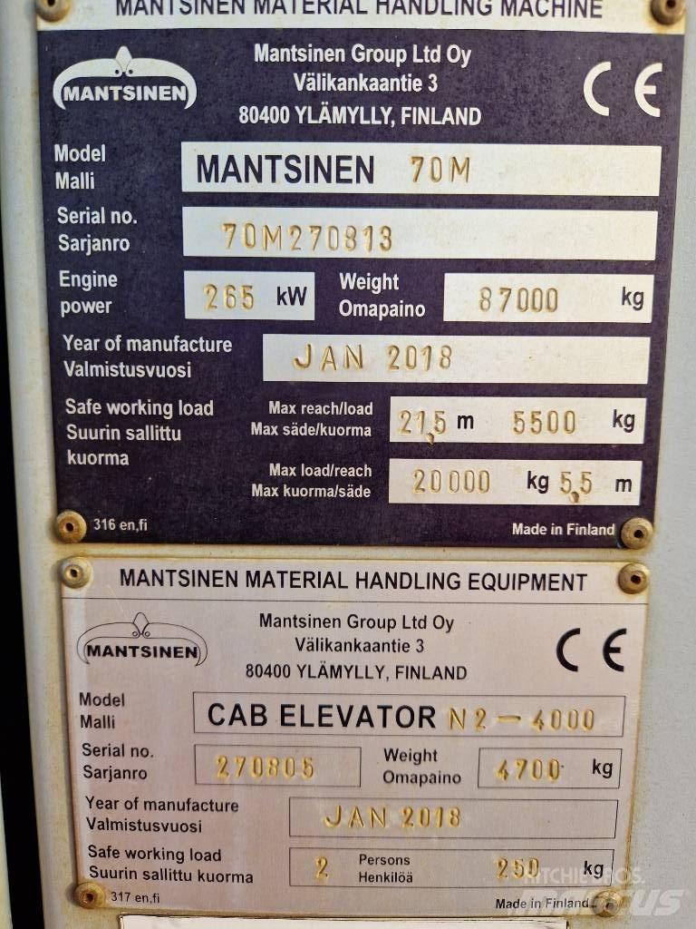 Mantsinen 70M Складская техника - Другие