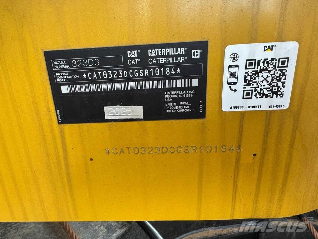 CAT 323D3 Гусеничные экскаваторы