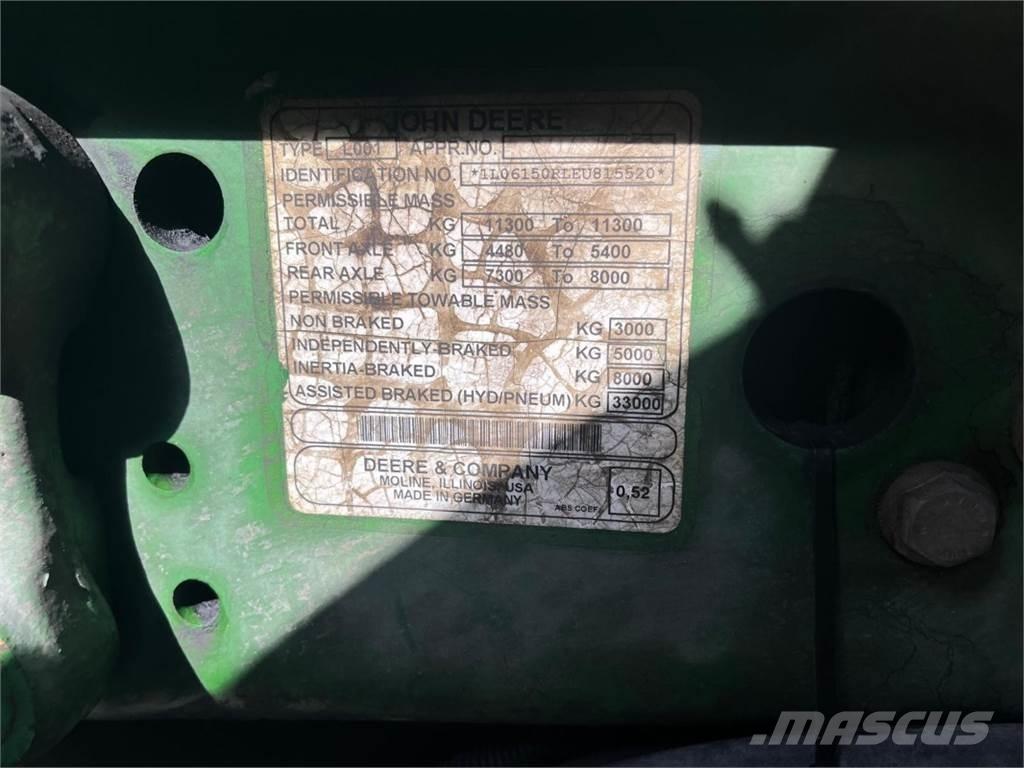 John Deere 6155R Трактора