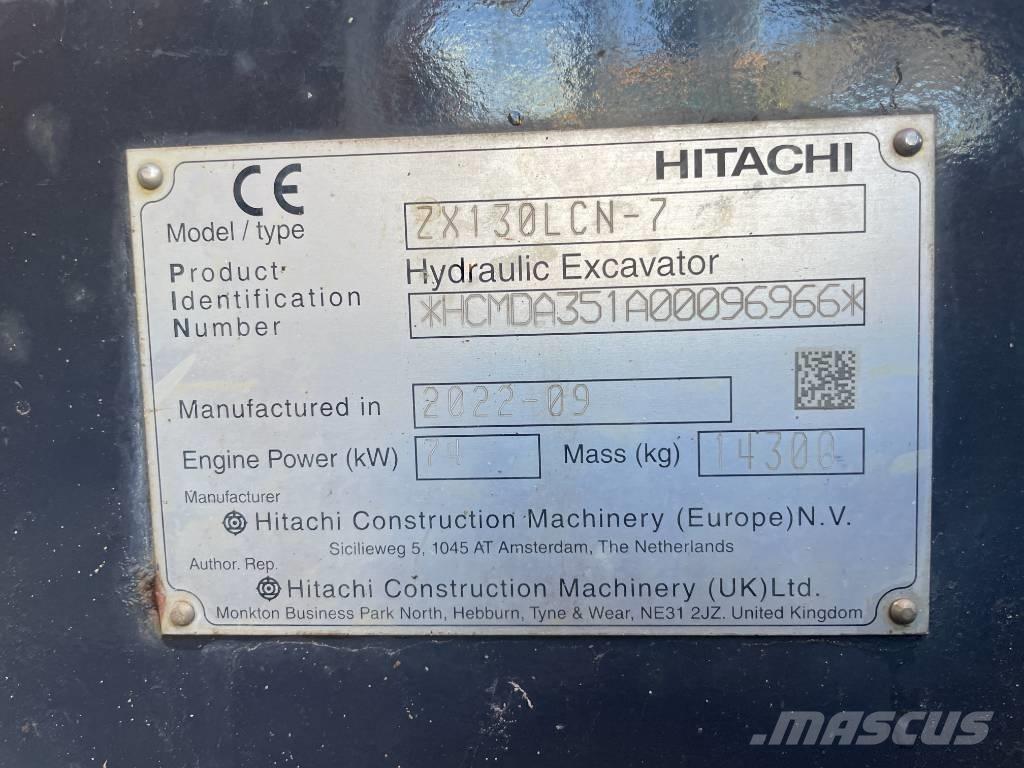 Hitachi ZX 130 LCN-7 Гусеничные экскаваторы