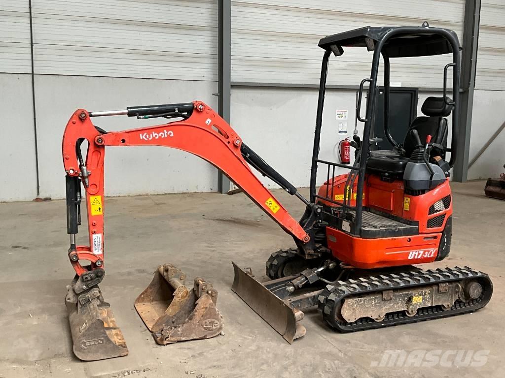 Kubota U 17-3 A Мини-экскаваторы
