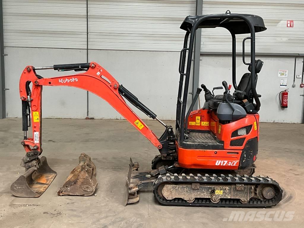 Kubota U 17-3 A Мини-экскаваторы