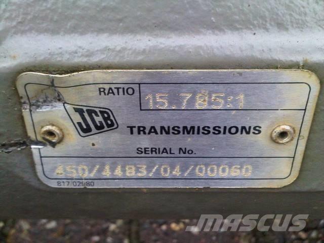 JCB 3 CX Оси
