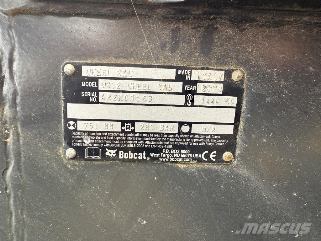 Bobcat WS 32 Компоненты строительной техники