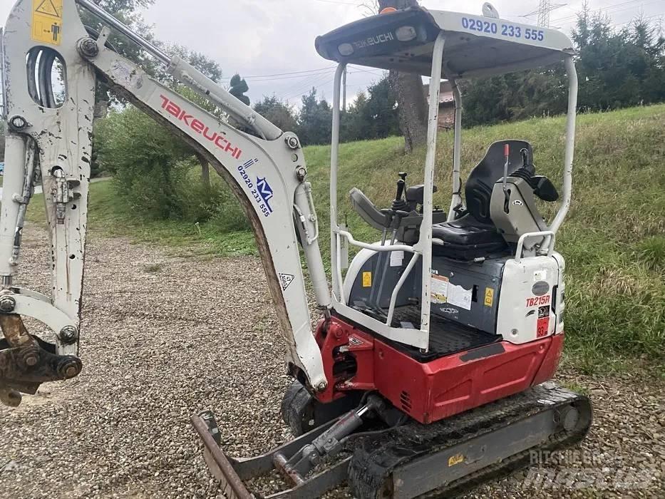 Takeuchi TB 215 R Мини-экскаваторы