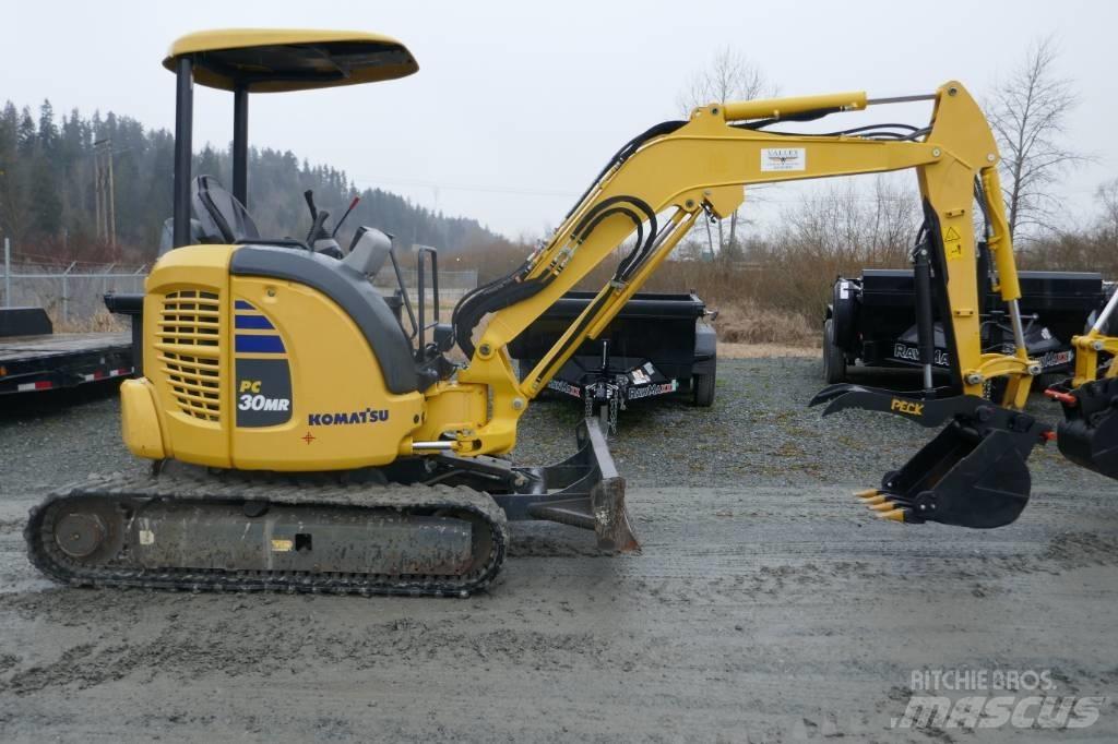 Komatsu PC30MR-5 Мини-экскаваторы