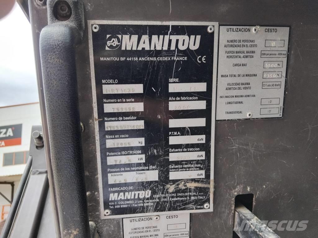 Manitou MRT1635 Телескопические погрузчики