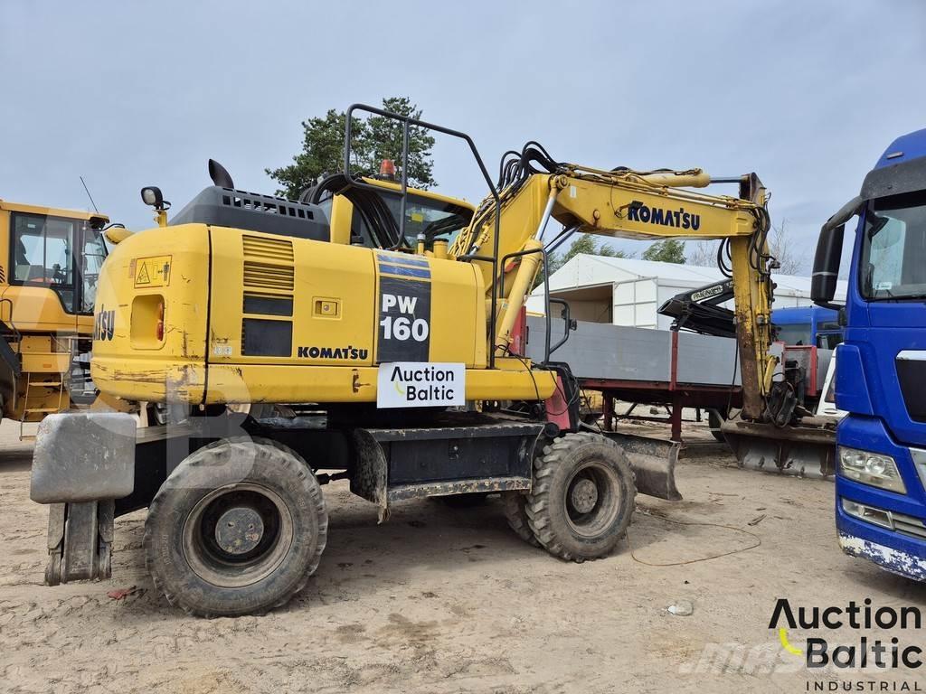 Komatsu PW160 Колёсные экскаваторы