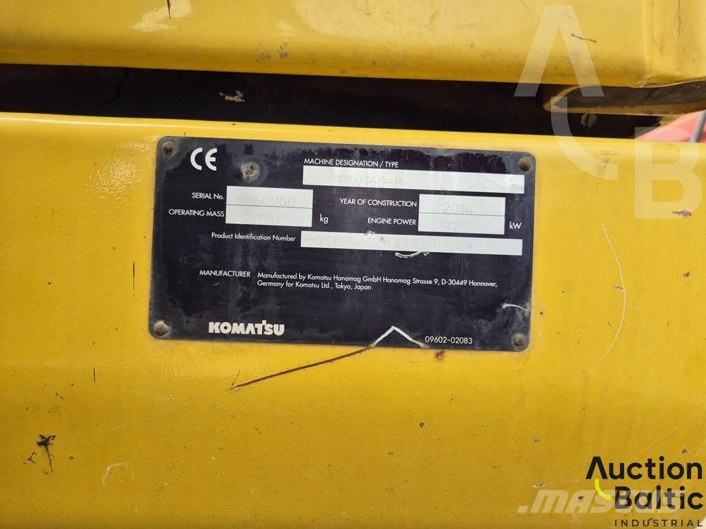 Komatsu PW160 Колёсные экскаваторы