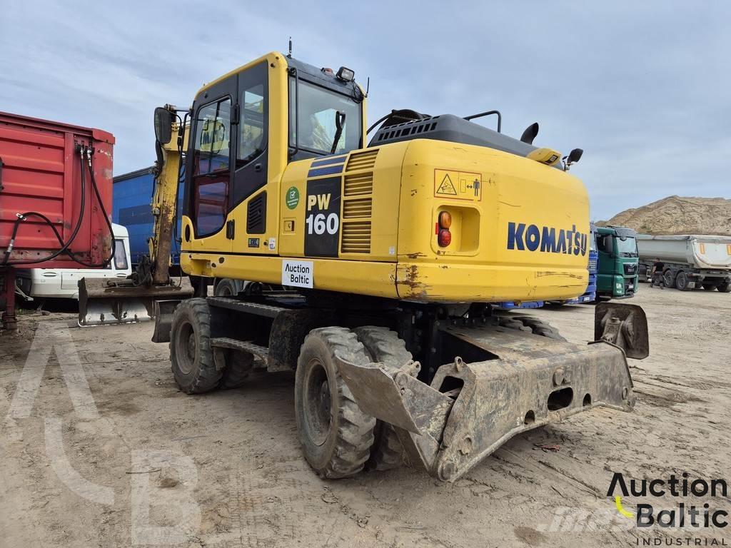Komatsu PW160 Колёсные экскаваторы