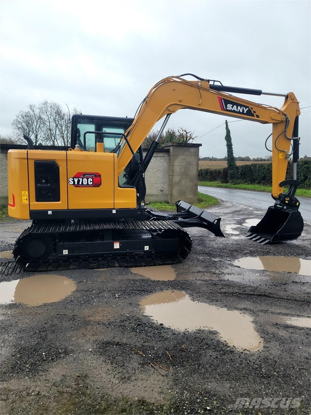 Sany SY 70 C Малые экскаваторы 7т-12т