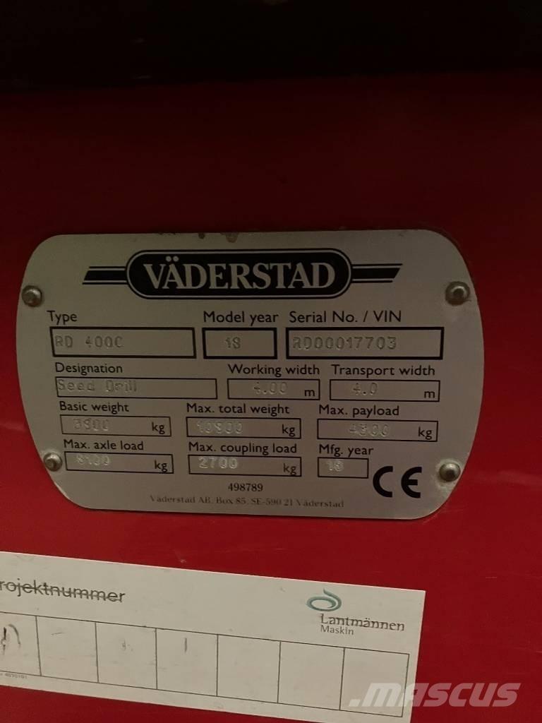 Väderstad Rapid400C Комбинированные сеялки