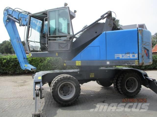 Fuchs MHL 320 Перегружатели металлолома/промышленные погрузчики