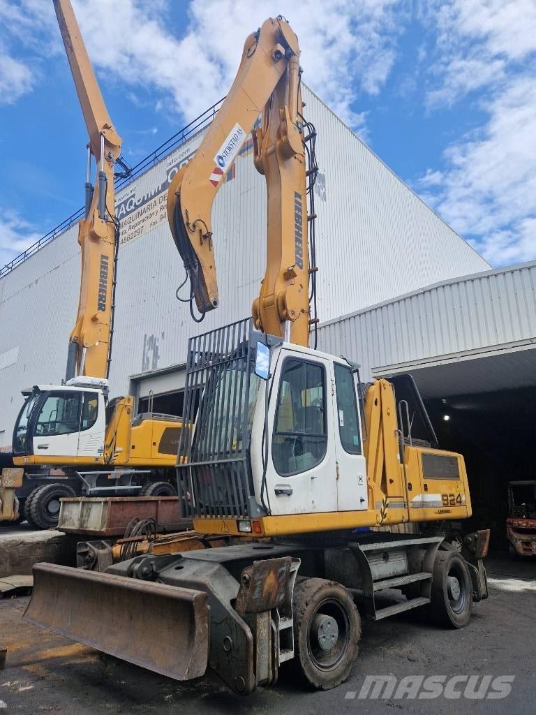 Liebherr A924C Перегружатели металлолома/промышленные погрузчики