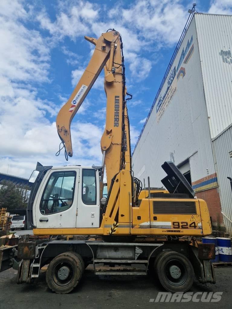 Liebherr A924C Перегружатели металлолома/промышленные погрузчики