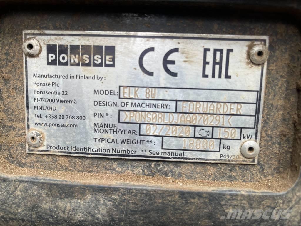 Ponsse Elk Форвардеры