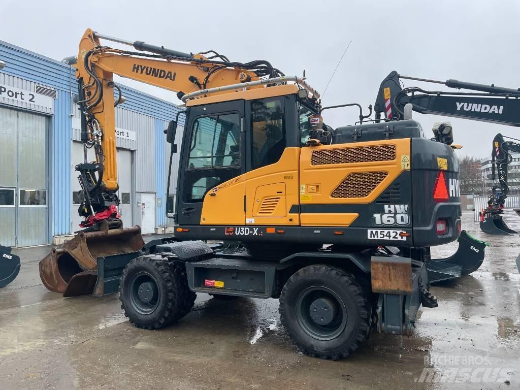 Hyundai HW160 Колёсные экскаваторы