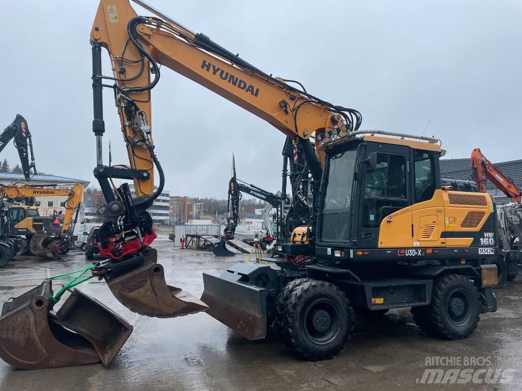 Hyundai HW160 Колёсные экскаваторы