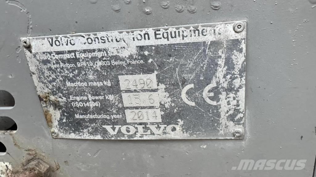 Volvo EC 25 D Мини-экскаваторы