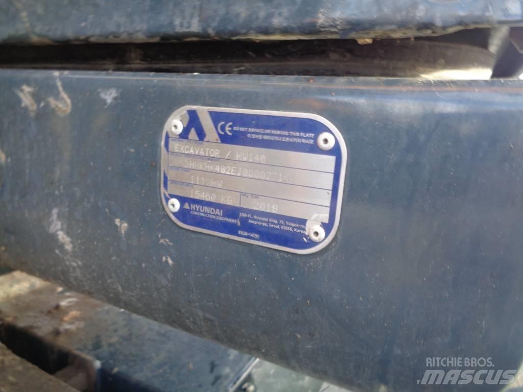 Hyundai HW 140 Колёсные экскаваторы